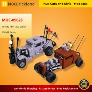 Movie Moc 89628 Nux Cars And Elvis Mad Max Mocbrickland
