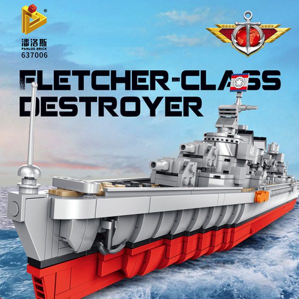 Panlos 637006 Fletcher Class Destroyer (1)