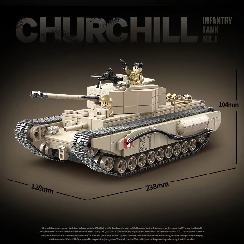 Quan Guan 100238 Churchill MK.I Infantry Tank
