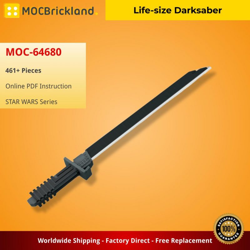 MOCBRICKLAND MOC-64680 Life-size Darksaber