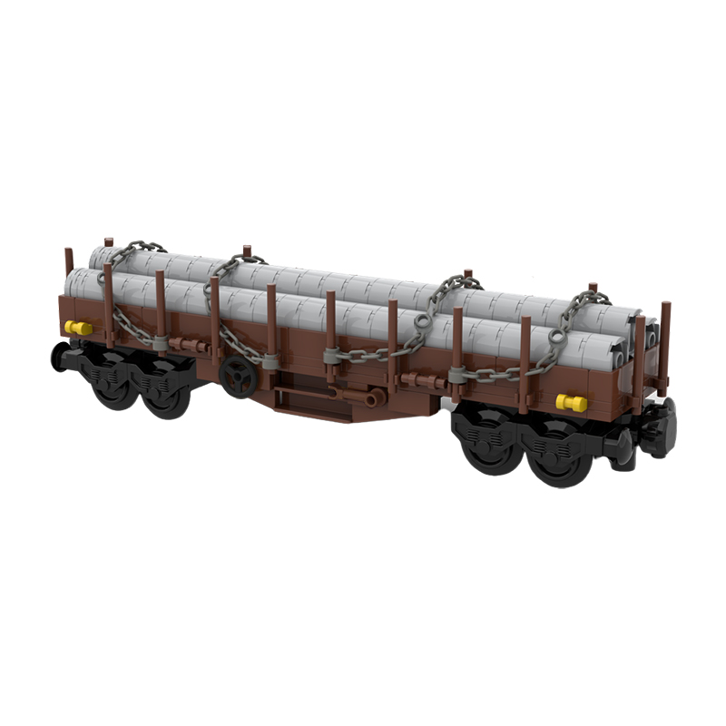 MOCBRICKLAND MOC-35132 Flatbed Wagon