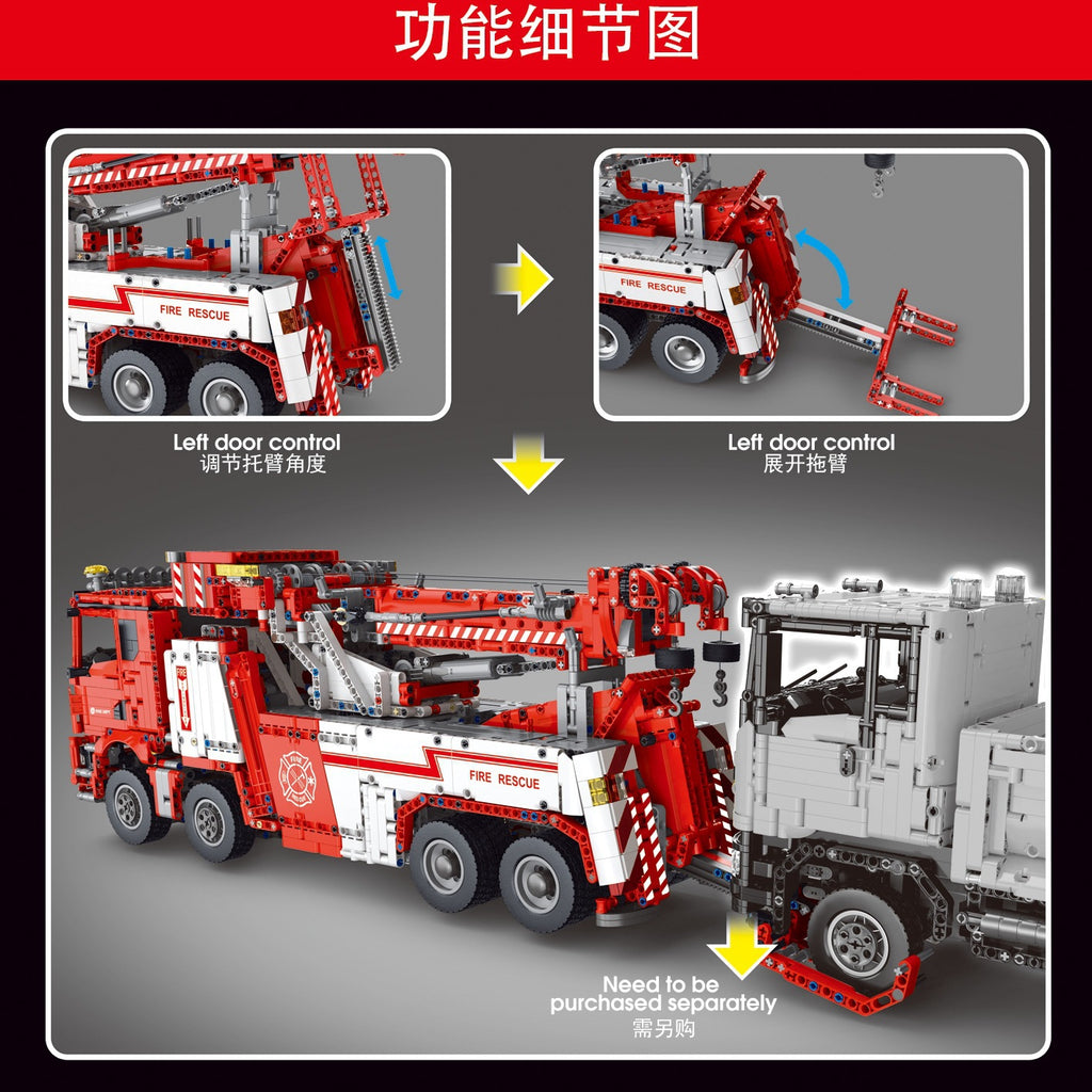 Tgl T4007 Rc Fire Truck (3) Tgl T4007 Rc Fire Truck (3)