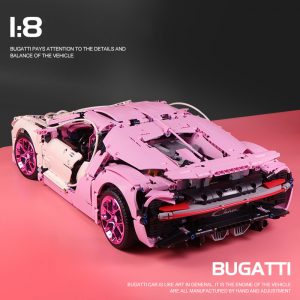 King 55665 Bugatti Pink Sports Car (4)