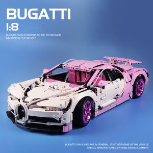 King 55665 Bugatti Pink Sports Car (5)