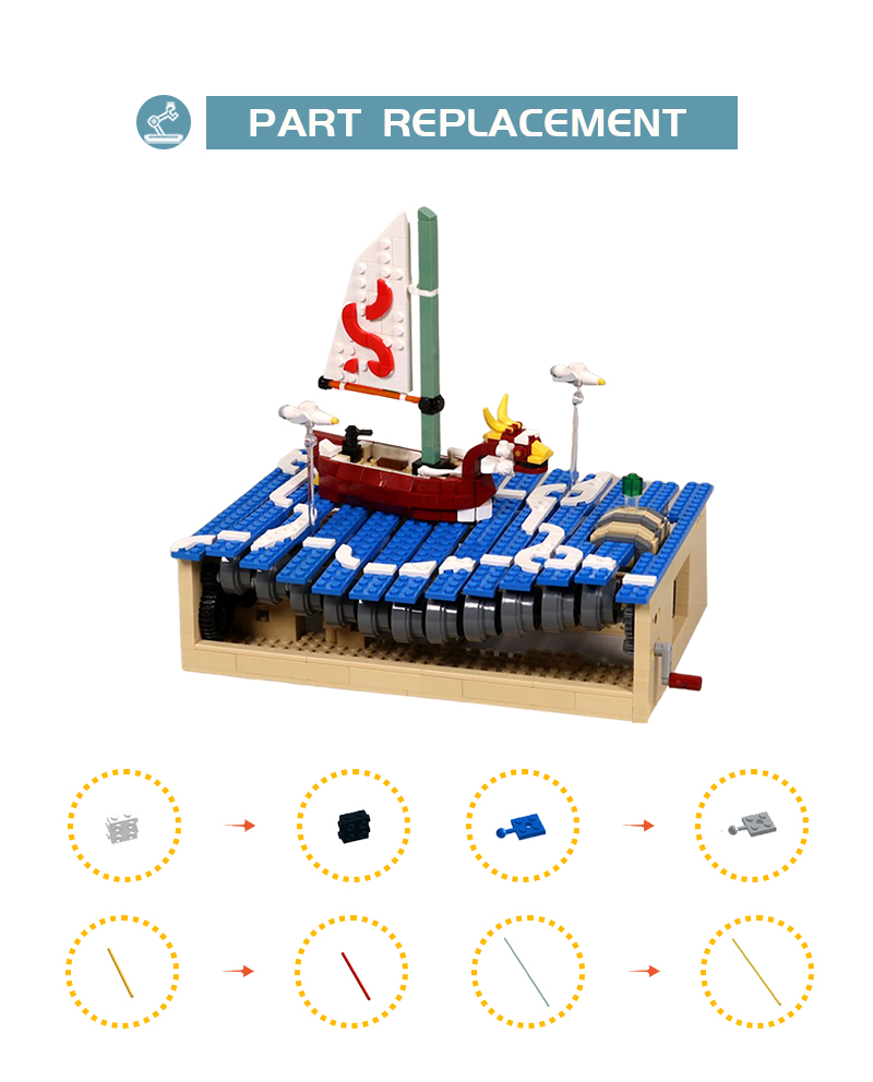 MOCBRICKLAND MOC-113519 Zelda Adventure on the Great Sea
