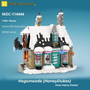 Mocbrickland Moc 114444 Hogsmeade (honeydukes) From Harry Potter