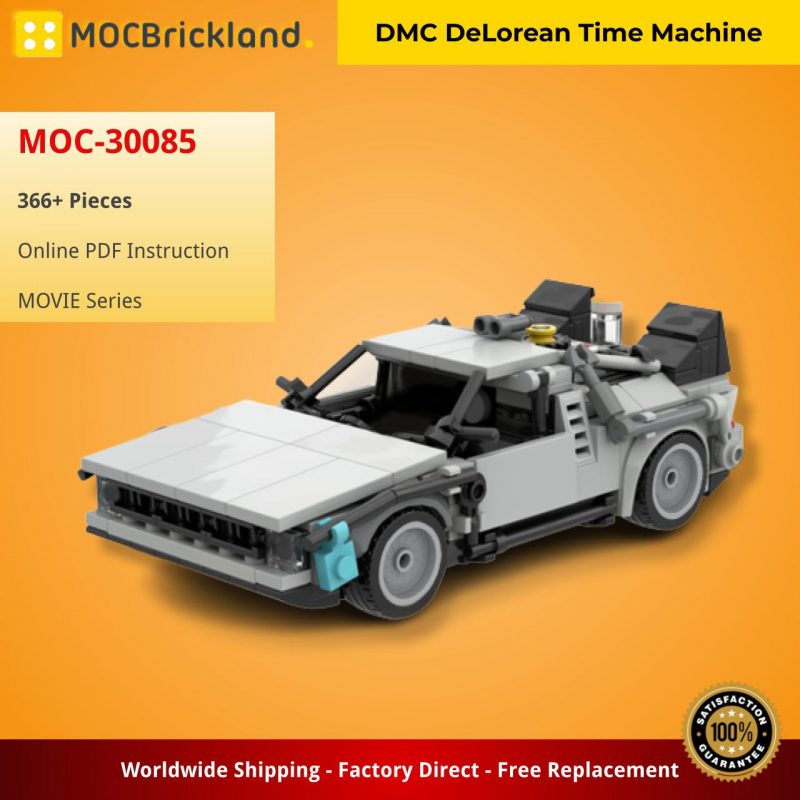 MOCBRICKLAND MOC-30085 DMC DeLorean Time Machine