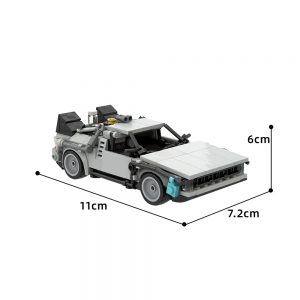 Mocbrickland Moc 30085 Dmc Delorean Time Machine (3)