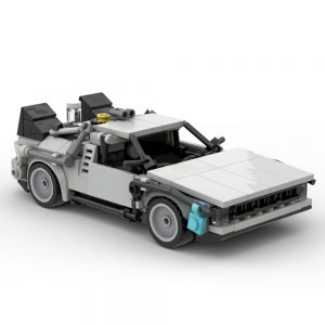 Mocbrickland Moc 30085 Dmc Delorean Time Machine (4)