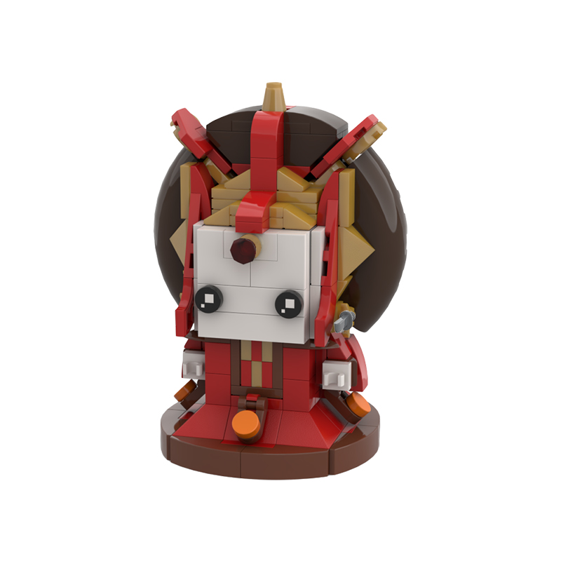 MOCBRICKLAND MOC-74774 Queen Amidala BrickHeadz