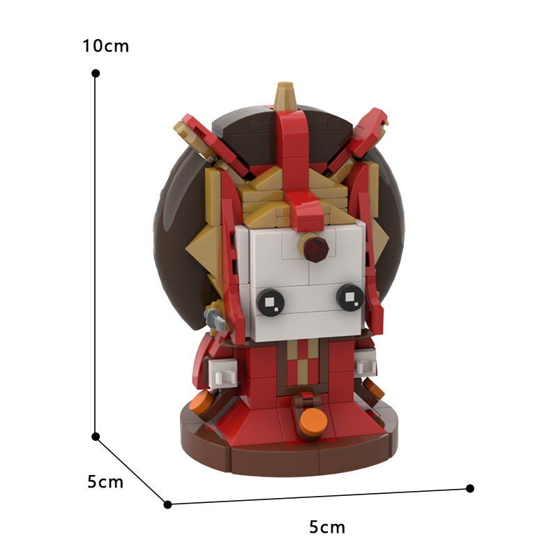 MOCBRICKLAND MOC-74774 Queen Amidala BrickHeadz