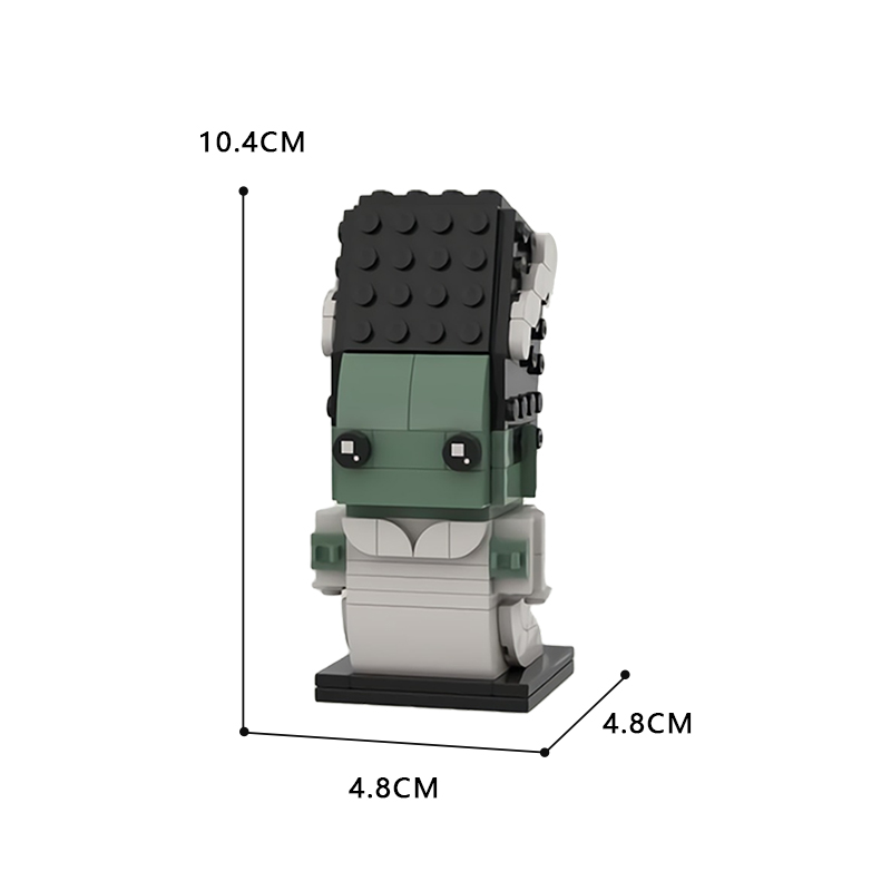 MOCBRICKLAND MOC-76263 Frankenstein and Bride Bundle