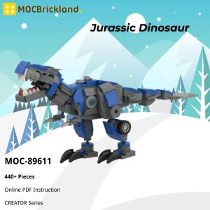 Mocbrickland Moc 89611 Jurassic Dinosaur (2)