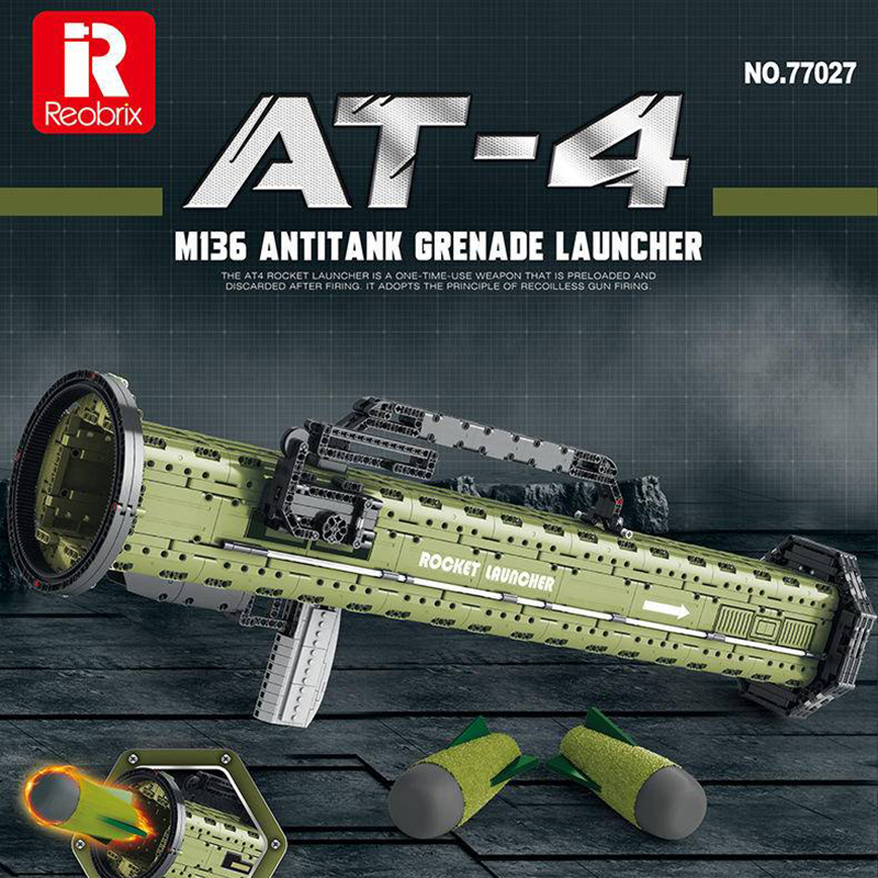 Reobrix 77027 Gun M136 Antitank Grenade Launcher