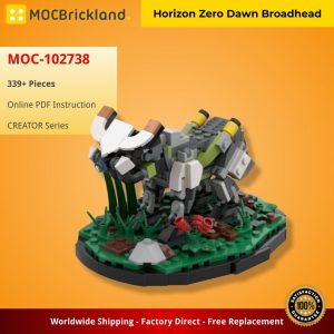 Mocbrickland Moc 102738 Horizon Zero Dawn Broadhead (2)