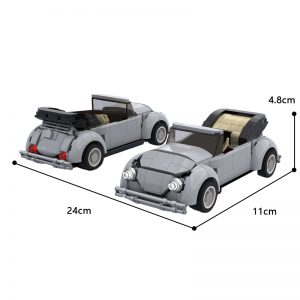 Mocbrickland Moc 111807 79' Vw Beetle Cabriolet (4)