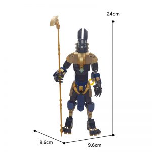 Mocbrickland Moc 112777 Anubis Lord Of The Underworld (7)