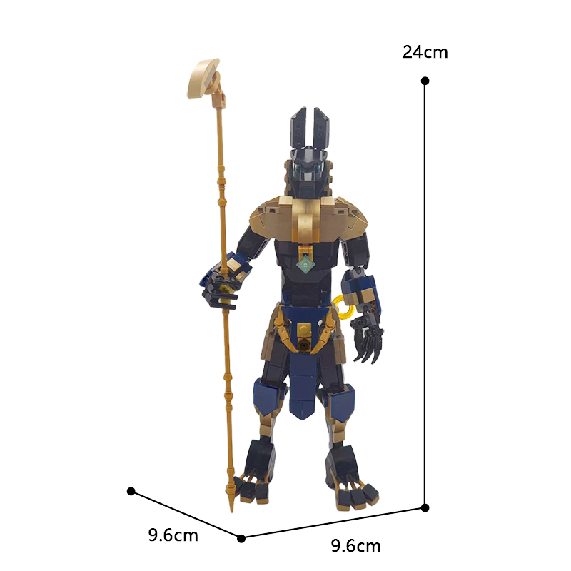 MOCBRICKLAND MOC-112777 Anubis - Lord of the Underworld