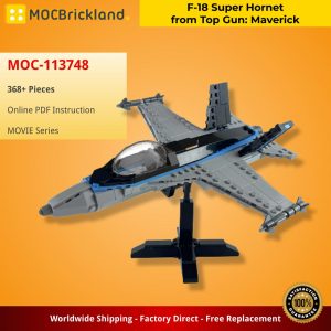 Mocbrickland Moc 113748 F 18 Super Hornet From Top Gun Maverick (1)