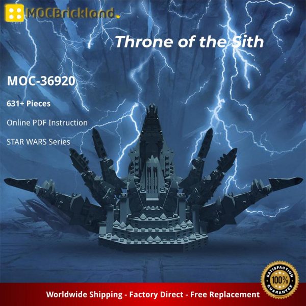 Mocbrickland Moc 36920 Star Wars Throne Of The Sith