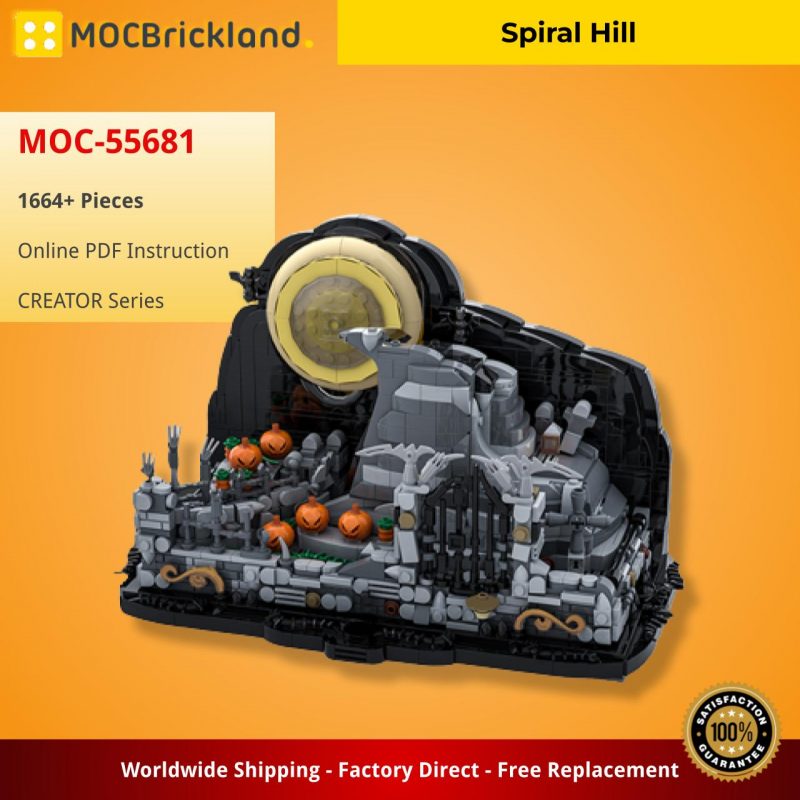 MOCBRICKLAND MOC-55681 Spiral Hill