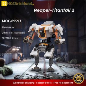 Mocbrickland Moc 89593 Reaper Titanfall 2 (2)