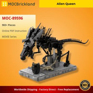 Mocbrickland Moc 89596 Alien Queen (2)