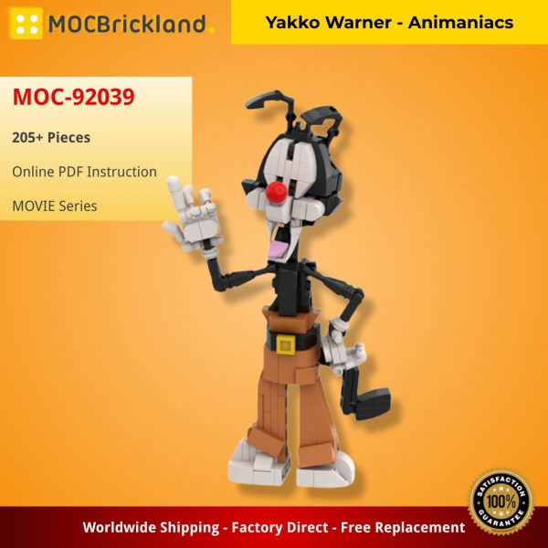 Mocbrickland Moc 92039 Yakko Warner Animaniacs