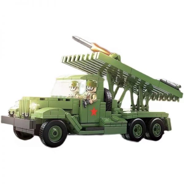 Quan Guan 100240 Katyusha Bm 13 Multiple Rocket Launcher (2)