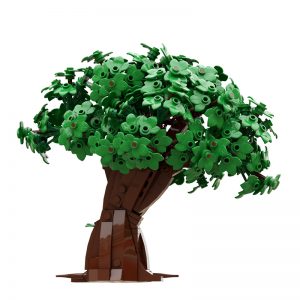 Creator Moc 109516 The Small Leafy Tree Mocbrickland (3)