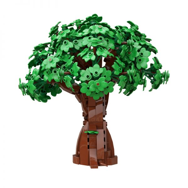 Creator Moc 109516 The Small Leafy Tree Mocbrickland (4)