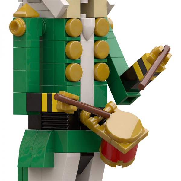 Creator Moc 89587 The Nutcracker And The Mouse King Waist Drum Soldier Mocbrickland (5)