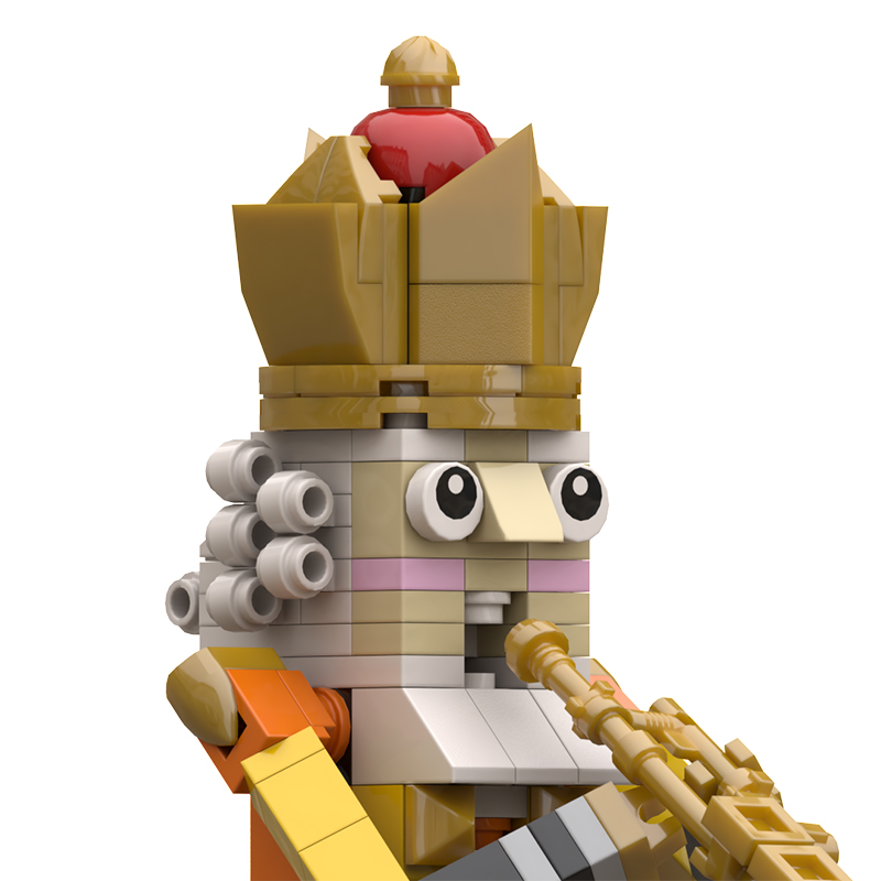 MOCBRICKLAND MOC-89588 The Nutcracker and the Mouse King – Trumpeter King