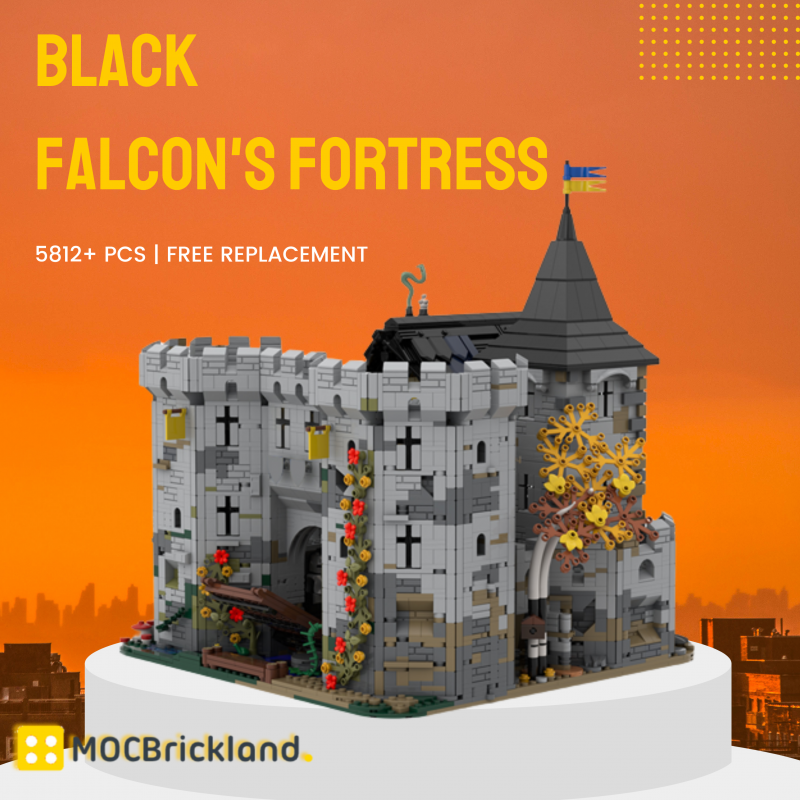 MOCBRICKLAND MOC-113094 Black Falcon’s Fortress
