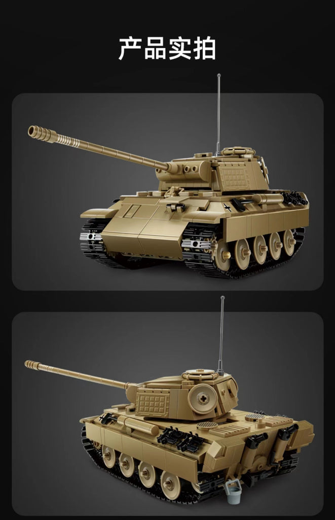 CADA C61073 RC WWII Classic Panther Tank