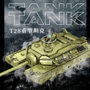 Military Panlos 628010 T28 Heavy Tank (4)