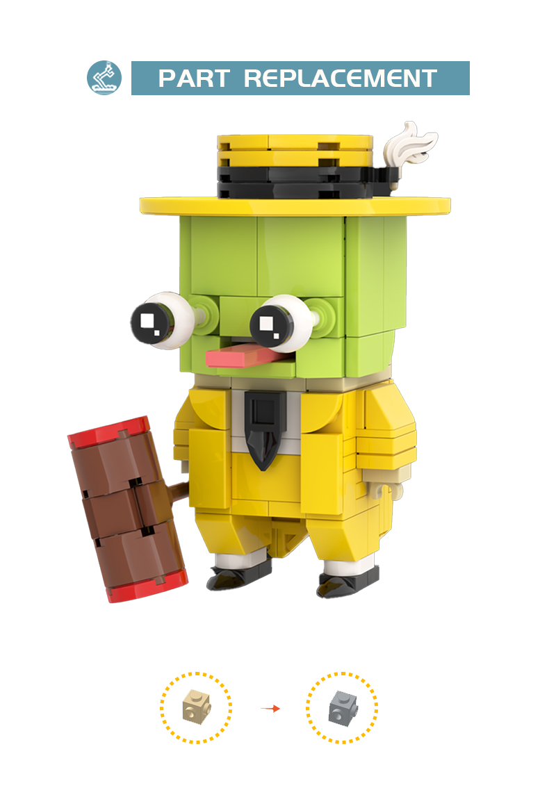 MOCBRICKLAND MOC-101982 The Mask – Brickheadz