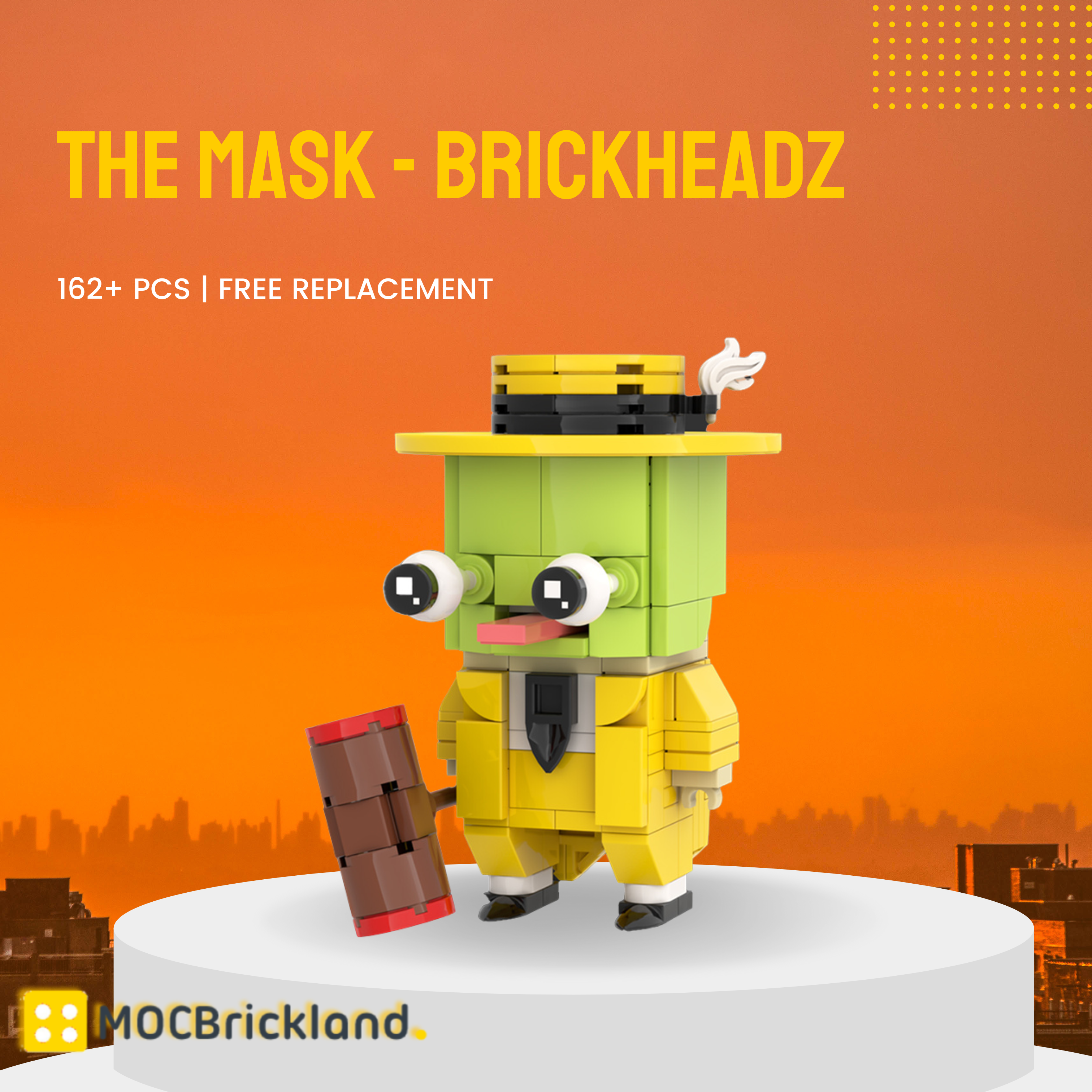 Movie Moc 101982 The Mask Brickheadz Mocbrickland Movie Moc 101982 The Mask Brickheadz Mocbrickland