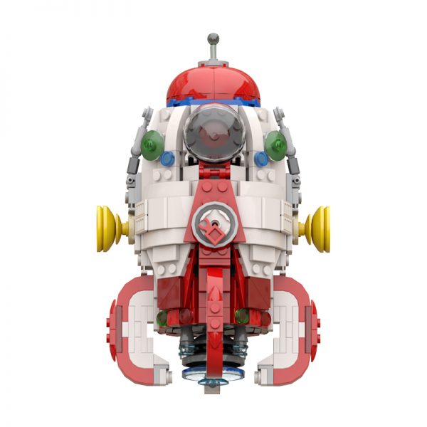 Movie Moc 84957 Pikmin S.s. Dolphin Mocbrickland (11)