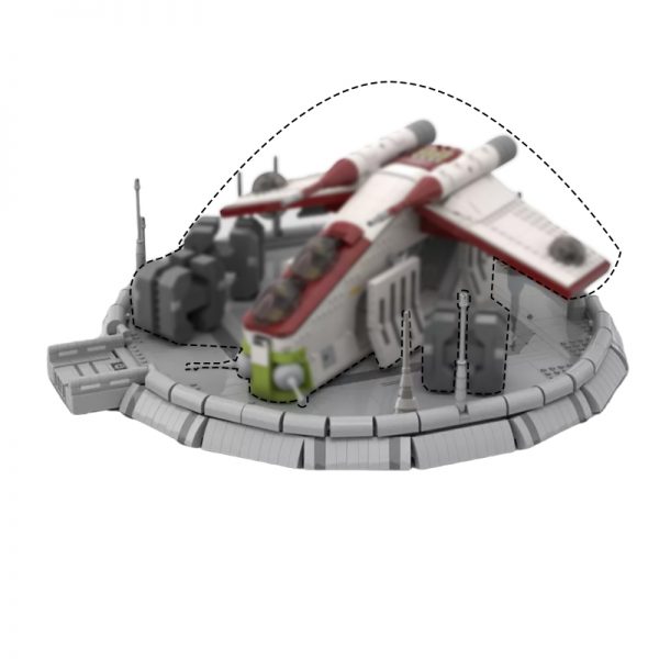 Star Wars Moc 116074 Kamino Modular Landing Platform Mocbrickland (5)
