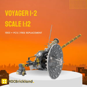 Space Moc 71157 Voyager 1 2 Scale 112 Mocbrickland (1)