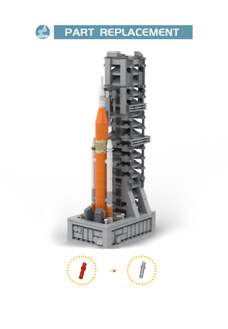 MOCBRICKLAND MOC-72589 Mini Pad 39B with SLS