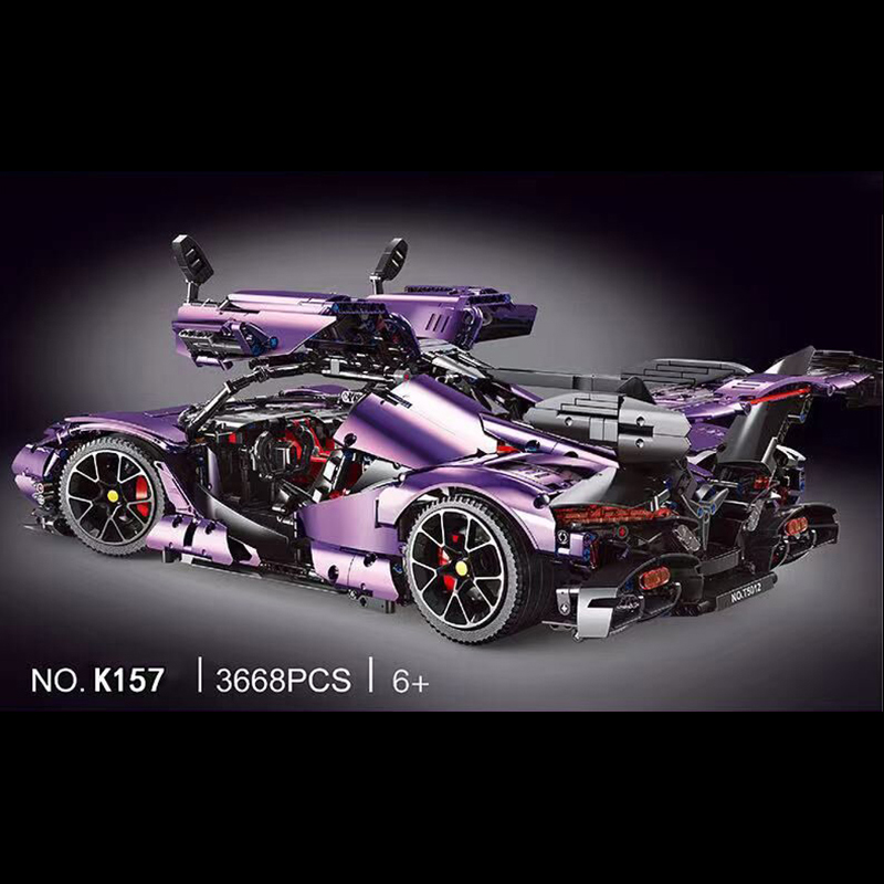 18K K157 1:8 Purple Gumpert Apollo IE Car