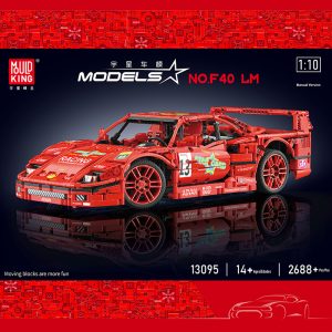 Technic Mould King 13095 110 Ferrari F40 Lm (1)