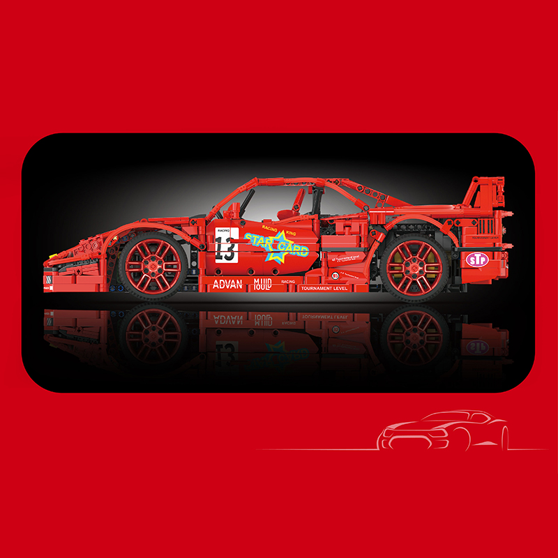 Mould King 13095 1:10 “Ferrari” F40 LM