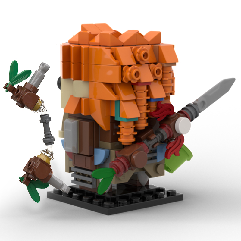 MOCBRICKLAND MOC-116898 ALOY Brickheadz – HZD / HFW