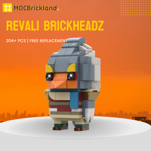 Creator Moc 63884 Revali The Legend Of Zelda Breath Of The Wild Brickheadz Mocbrickland
