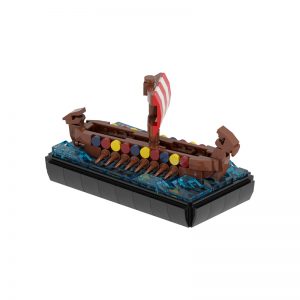 Creator Moc 76565 Small Viking Longship Mocbrickland (3)