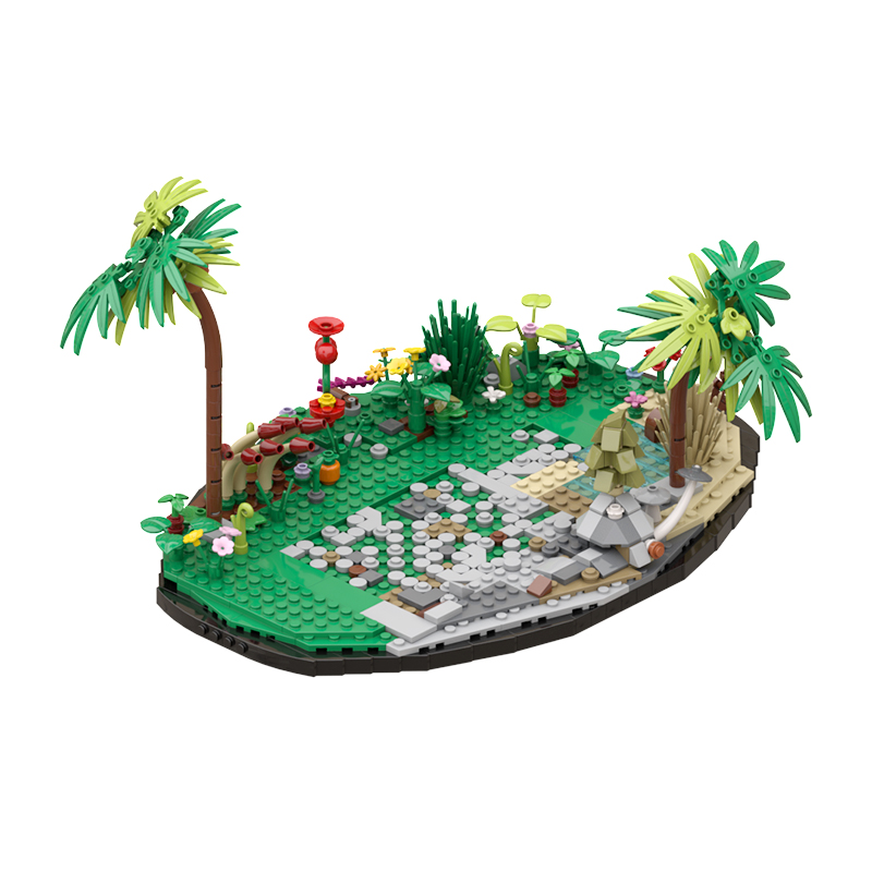 MOCBRICKLAND MOC 89583 Stand Compatible With Zelda/Horizon Zero Dawn