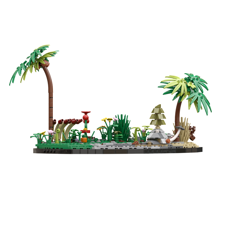MOCBRICKLAND MOC 89583 Stand Compatible With Zelda/Horizon Zero Dawn
